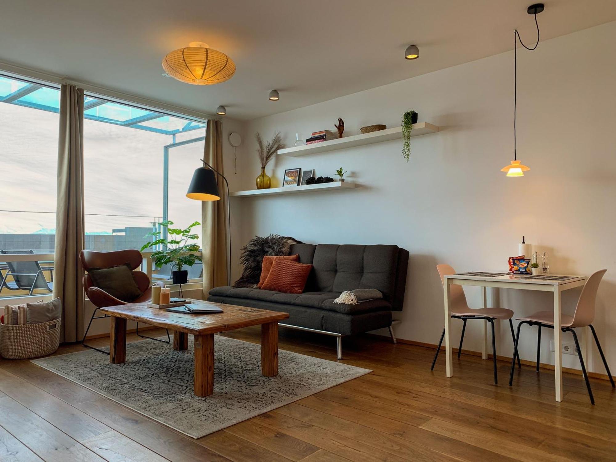 شقة Laugavegur Penthouse ريكيافيك المظهر الخارجي الصورة